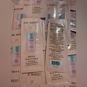 The history of Whoo Hydrating Sunscreen Fluid  1ml x 30 pcs(30ml) SPF 50+/PA++++
